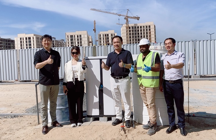 力鼎環(huán)保在迪拜！力鼎清道夫立足中國，走向世界